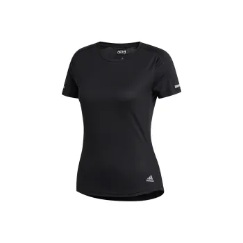adidas Women's Run It Tee Black
