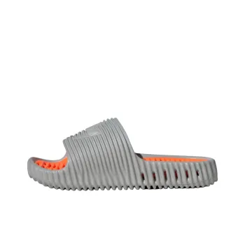 Adidas Originals Adilette 25 Slip Resistant Abrasion Resistant Slide Slippers Men's Gray