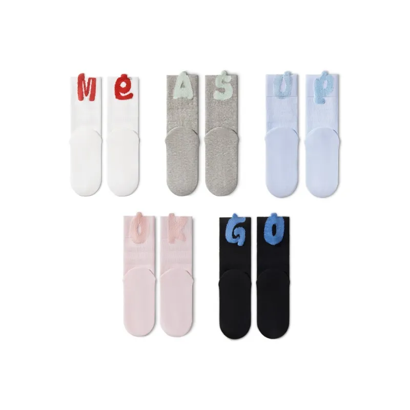 JKN Mid Calf Socks Women's Combo Set-24