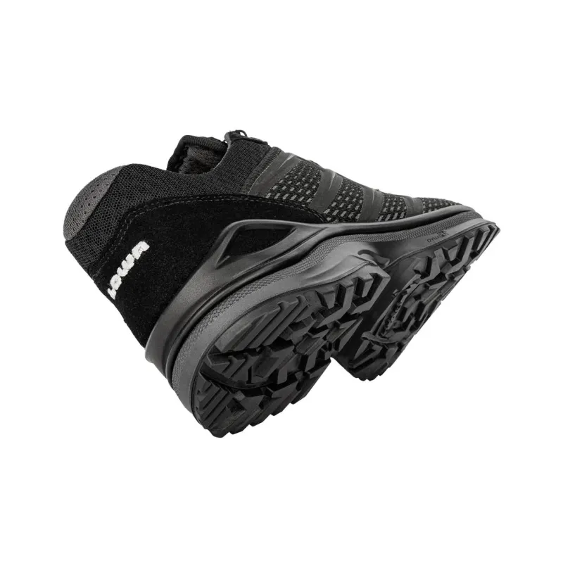 Lowa Maddo Anti Slip Wear Resistant Low Top Hiking Shoes Men's Black-3