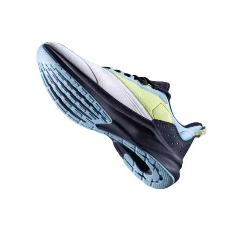 QIAODAN Slip-Resistant Low-Top Running Shoes Men's Black-1