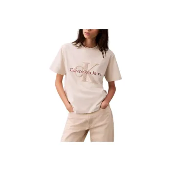 CALVIN KLEIN T Shirt Women's Pink White