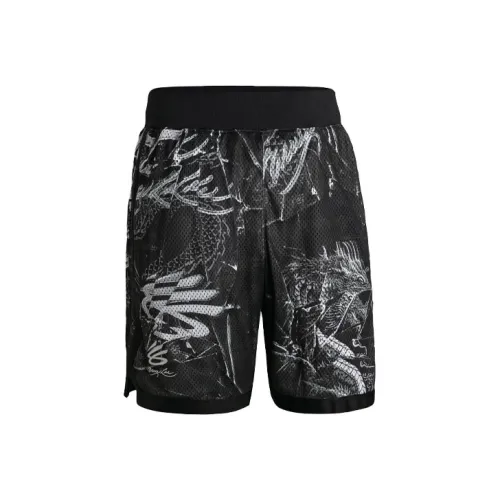 Under Armour x LIXIAOLONG LIANMINGKUAN UA Lunar New Year Sports Shorts Men's Black