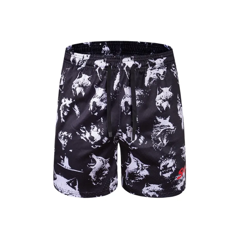 BKCXZICE Basketball Shorts Unisex Black-1
