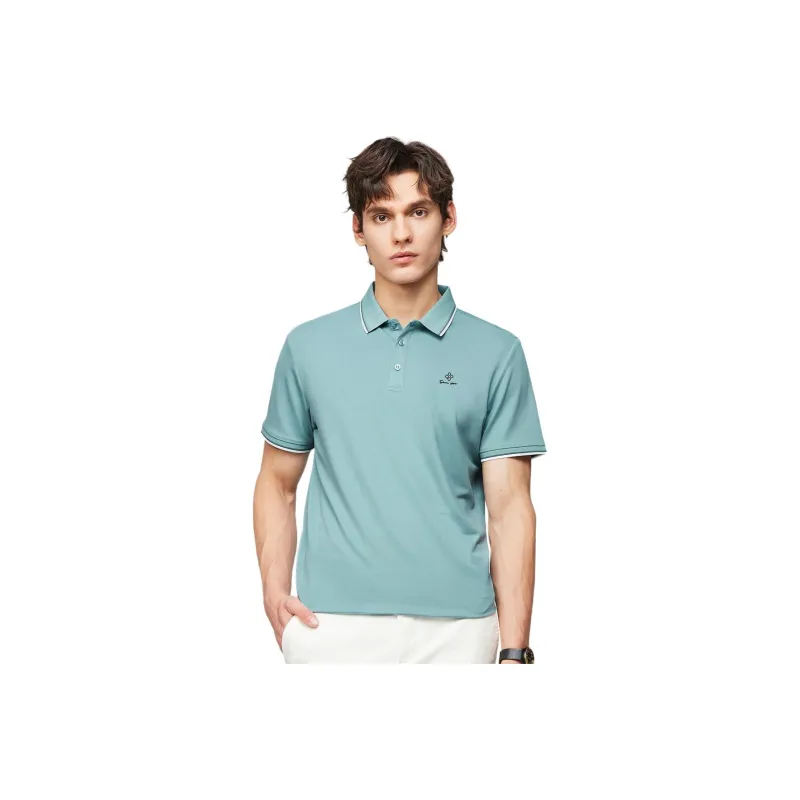Red bean Polo Shirts Men-6
