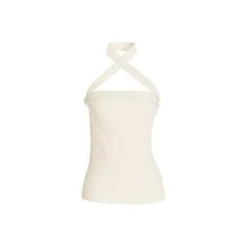 PROENZA SCHOULER Rib-Knitted Halterneck Top