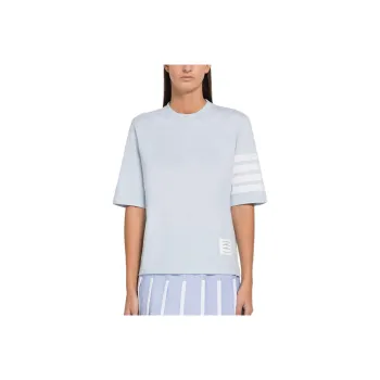 THOM BROWNE 4 Bar Stripes Jersey T shirt