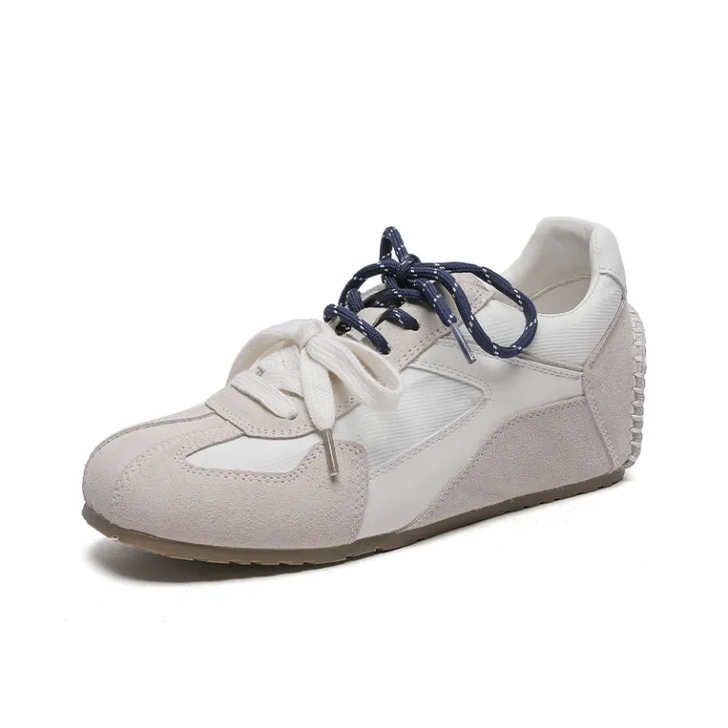 Abrasion Resistant Breathable Height Increasing Low Top Casual Shoes Women's-33