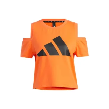Adidas T Shirts Women's Orange