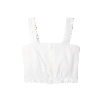 Doen X GAP DOEN Collaboration Series Tank Tops Women's White