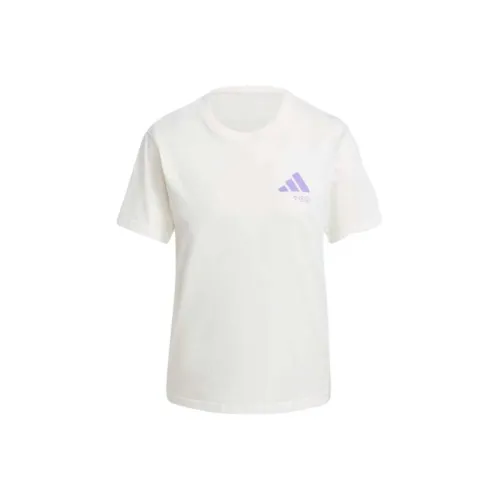 Adidas Free Shipping With AdiClub Lounge Verbiage Graphic Tee
