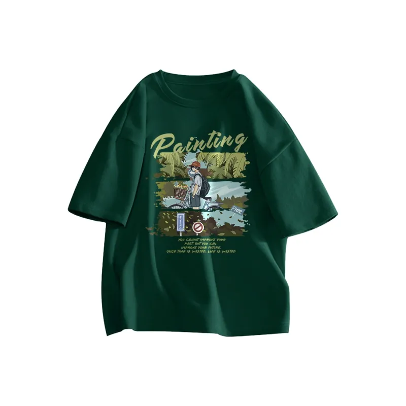 Cotton Gene Regular T Shirt Unisex-2