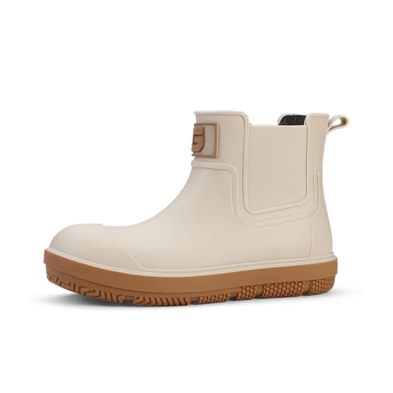 TAIHEYUAN Rain Boots Men Black/Black Red/Beige/Brown-8