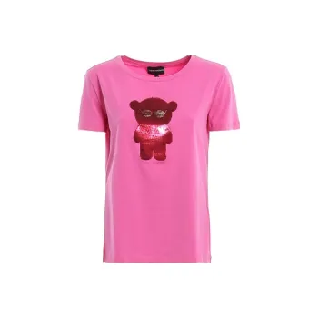 EMPORIO ARMANI T Shirts Women's Pink