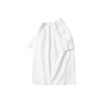 ZHONGBANGJICHU Drop Shoulder Sleeve T Shirt Unisex