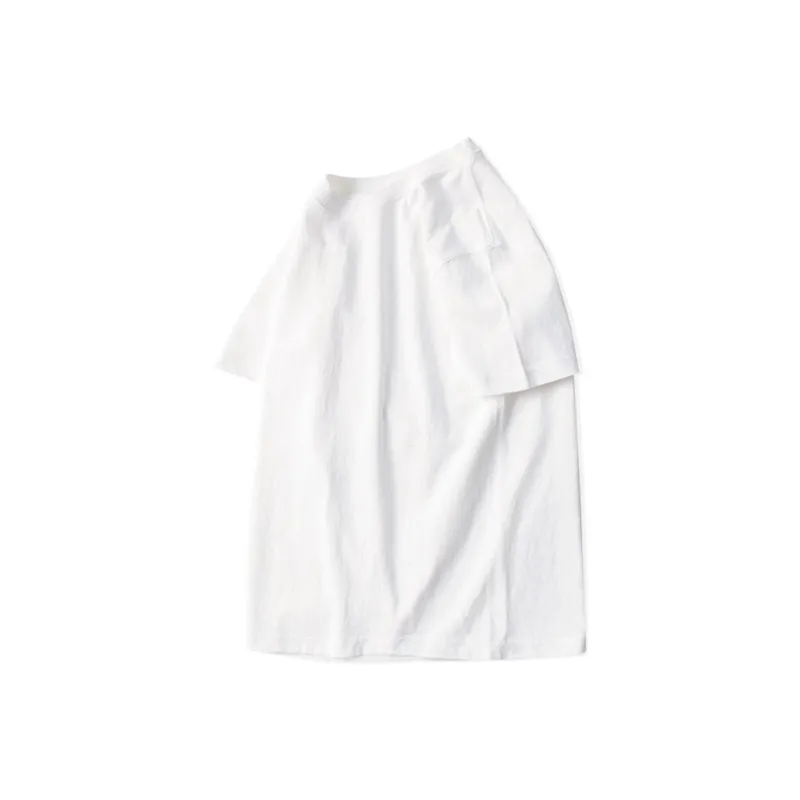 ZHONGBANGJICHU Drop Shoulder Sleeve T Shirt Unisex-0