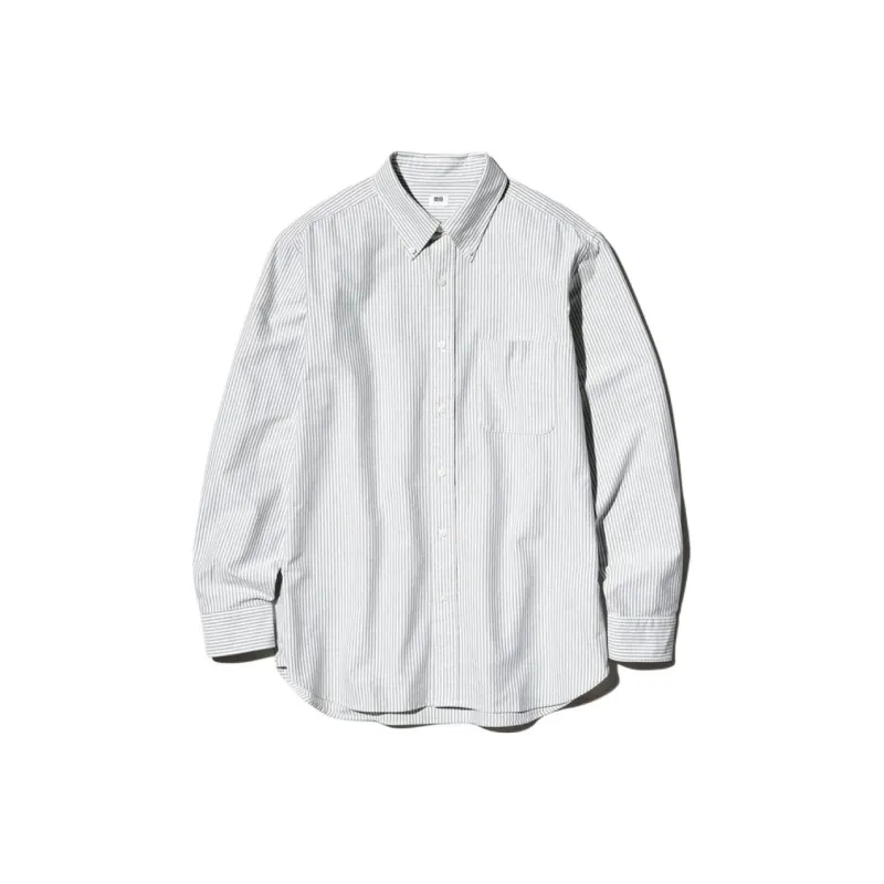 UNIQLO Shirts Unisex Dark Green-0