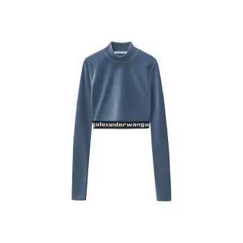 Alexander Wang Crop Tops Women's Blue