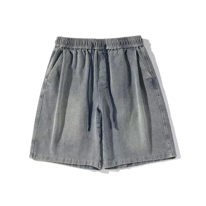 SIFLYTO Denim Shorts Unisex Blue-0