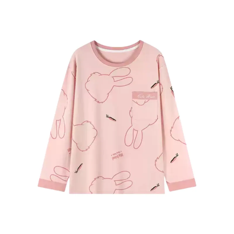 TLXT Women's Pajama Tops-2