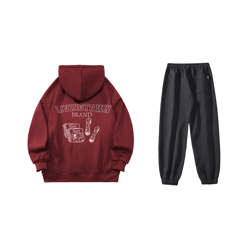 LIVINGTOWN Sweatshirt Sets Unisex-10