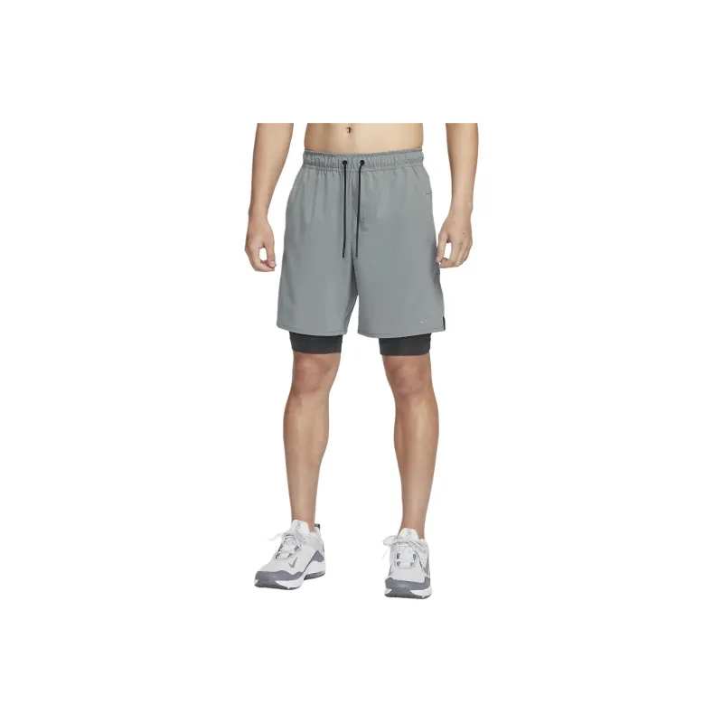 Nike Dri FIT Unlimited Casual Shorts Men's Smoke Gray-0
