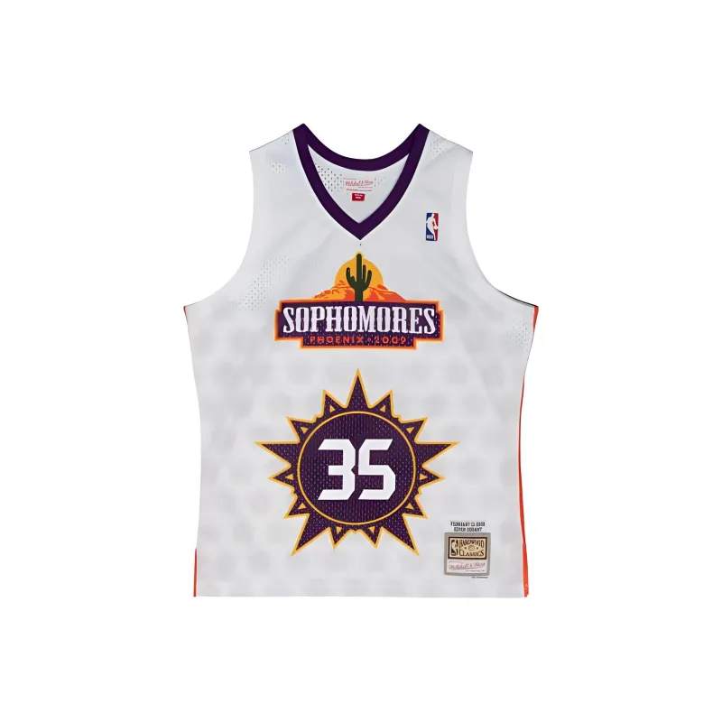 Mitchell & Ness Basketball Jersey Unisex White-0