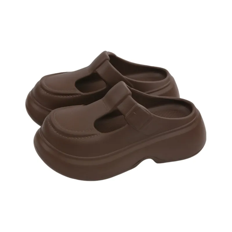 Thin Strips Slippers Women's Ecru-17