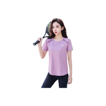 Barbie Yoga T Shirt Mauve Purple