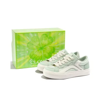 TUOPIN Pie Shoes Slip Resistant, Abrasion Resistant, Lightweight, Breathable Low Top Skateboard Shoes Women's Green