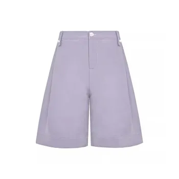VALLEYOUTH Casual Shorts Unisex Smoke Purple