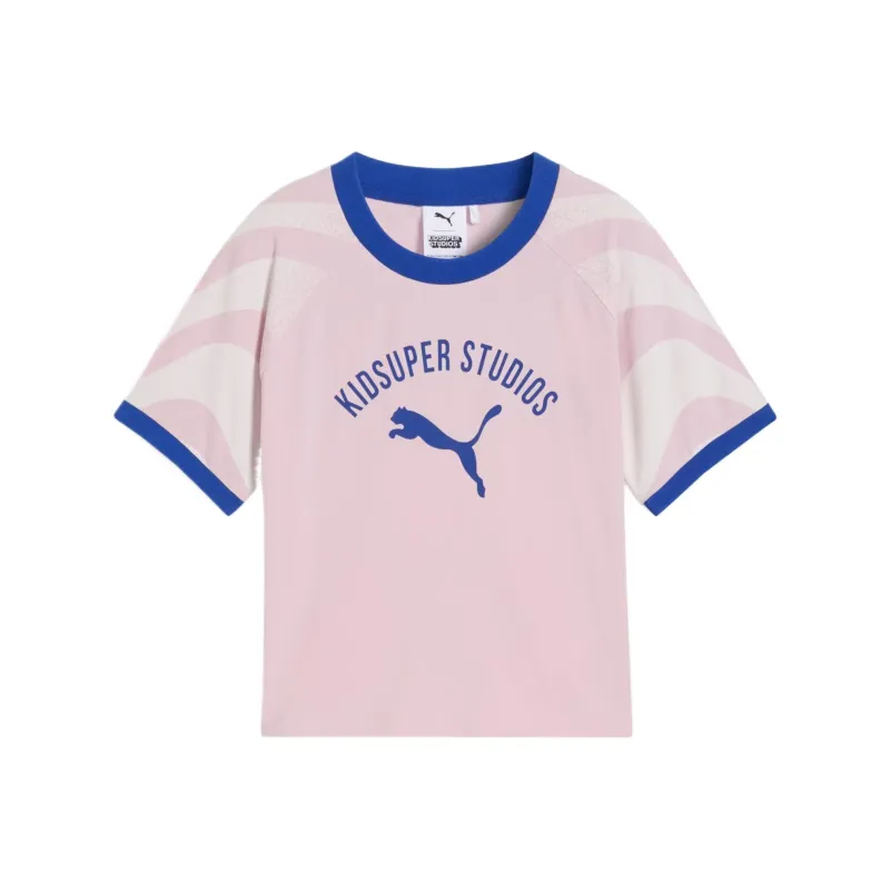 PUMA x KIDSUPER STUDIOS T Shirt Women's Light Purple-0