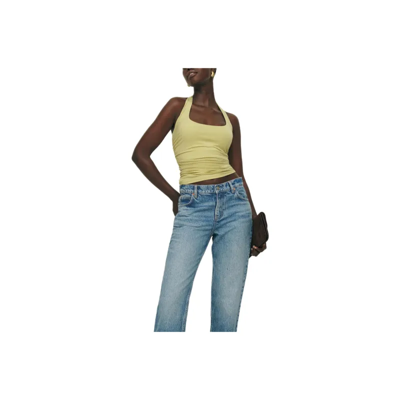 REFORMATION Tank Tops Women's Ginger Yellow-0