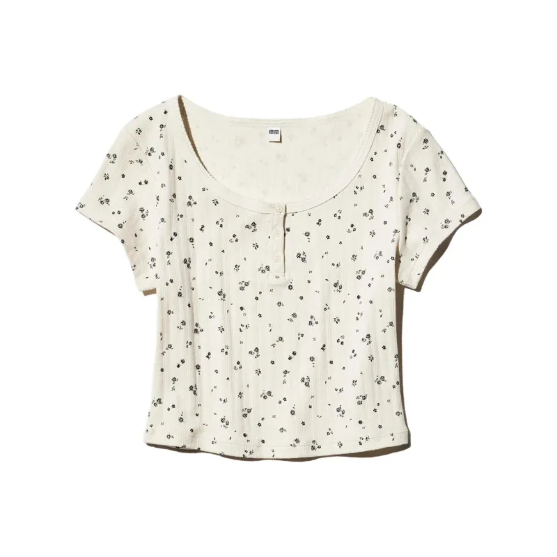 UNIQLO T Shirts Women's Ivory-0