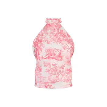 DIOR Toile De Jouy Sauvage Sleeveless Top