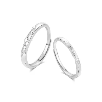 BLANK IN BLANK Sterling Silver Rings Unisex