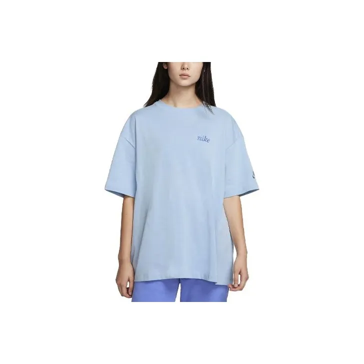 Nike Sportswear T Shirt Women's Sky Blue-0