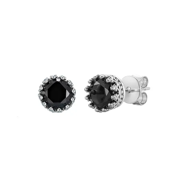 ICEGIANT 925 Sterling Silver Stud Earrings Unisex-4