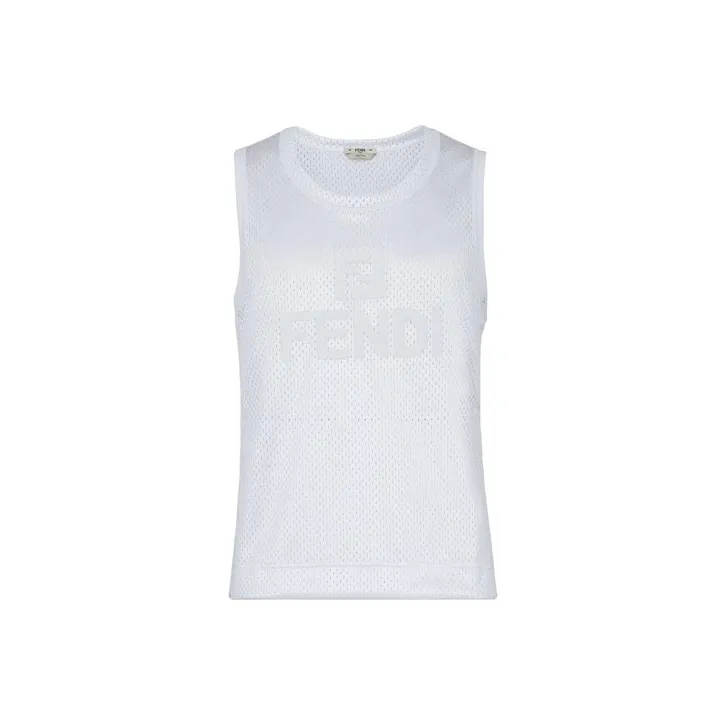FENDI T Shirts Women's White-0