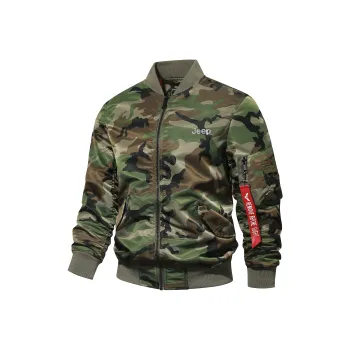 Jeep Jacket Men's Green Camouflage