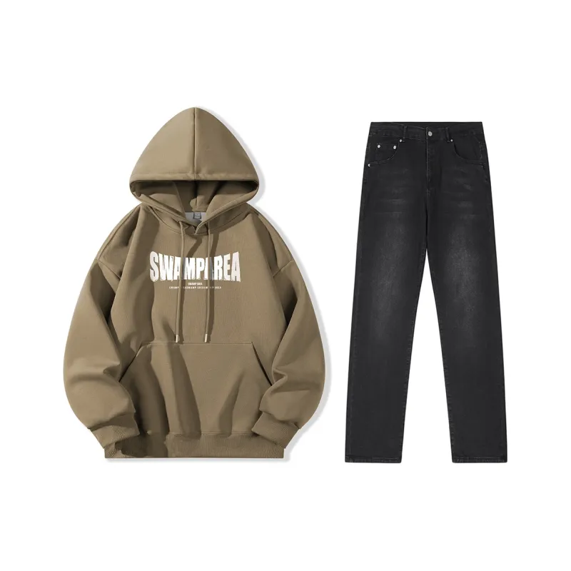 SWAMP AREA Sweatshirt Set Unisex-25