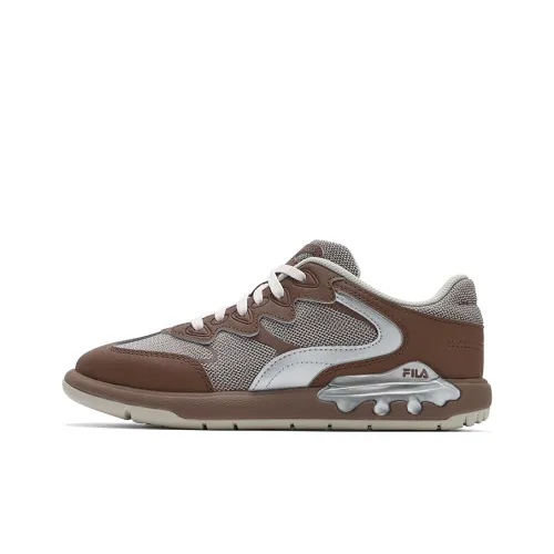 FILA Modern Low Top Skateboard Shoes Women's Brown