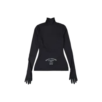 Vetements Maison De Couture Styling Top With Gloves 'Black'