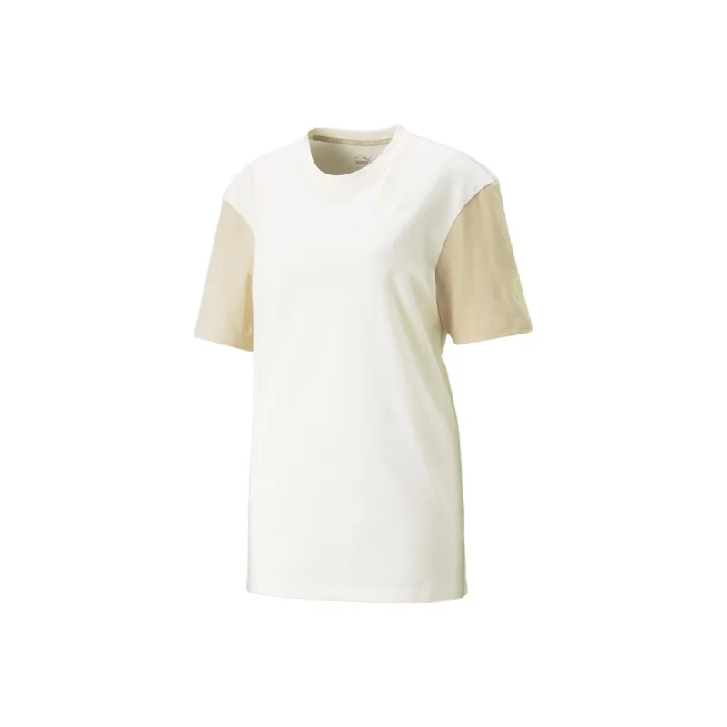 PUMA x OLIVIA Collaboration AMATO Tee T-Shirt Women's White-0
