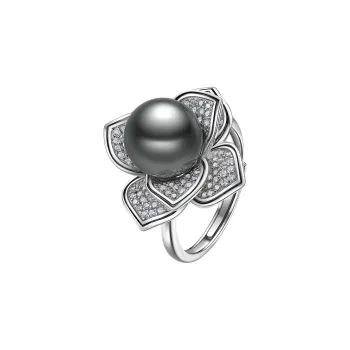 ME LUXE Pearl Ring, Niche Unique Women's