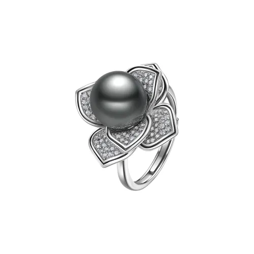 ME LUXE Pearl Ring, Niche Unique Women's