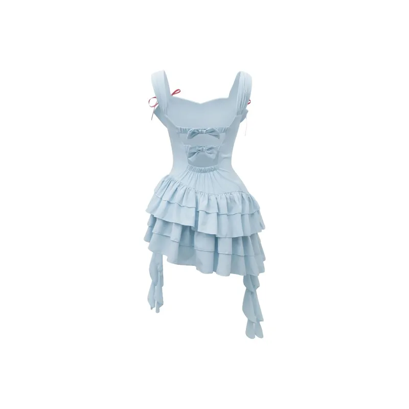 JOSR Slip Dresses Women's Blue-1