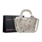Ecru+Pendant+Shopping Bag