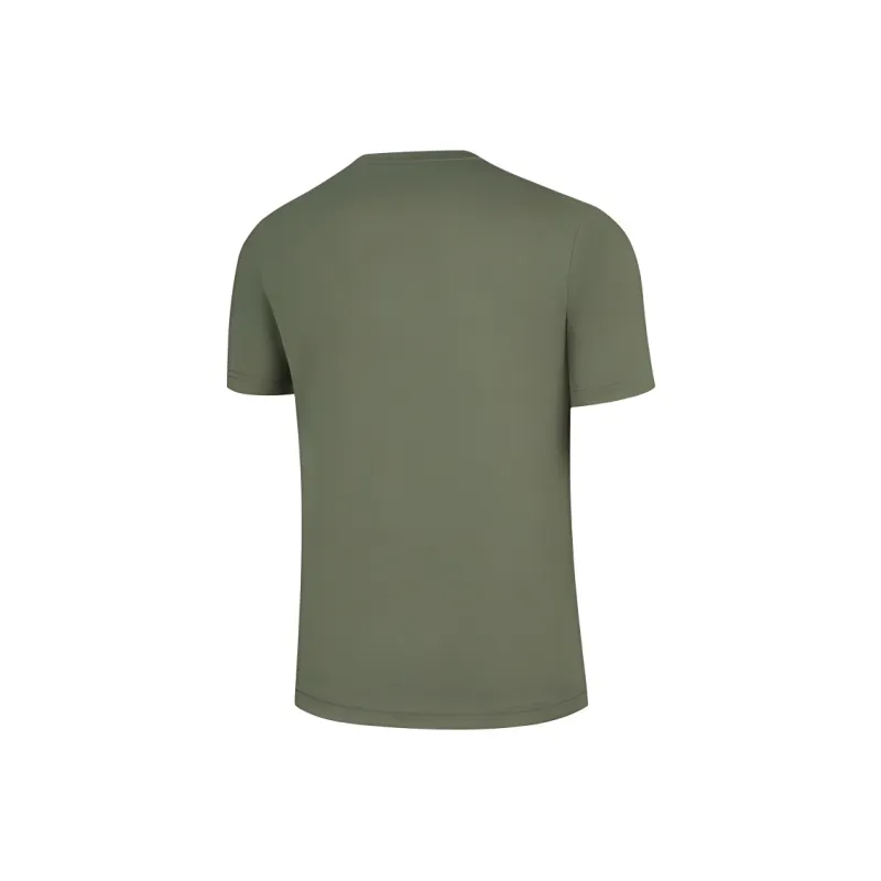 QIAODAN Sports Life Collection T Shirt Men's Mountain Dove Green-1