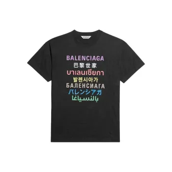 Balenciaga T Shirts Women's Black